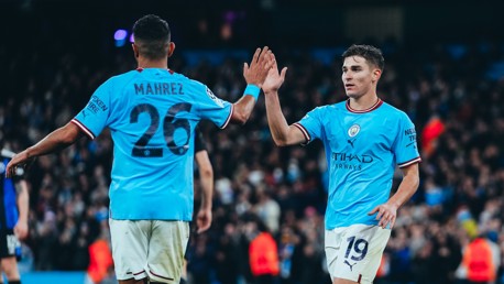 Alvarez and Mahrez start as City make two changes for trip to Fulham
