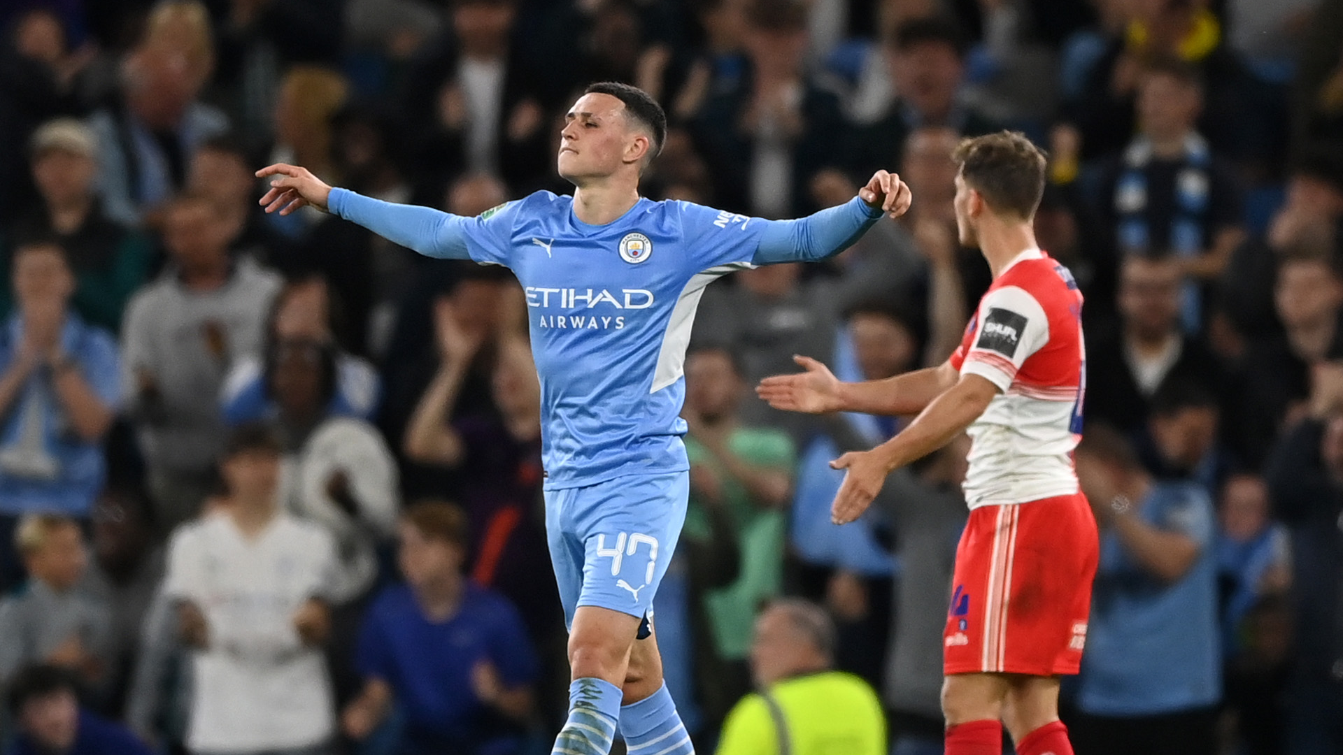  Gallery: City get Carabao Cup defence off to flying start