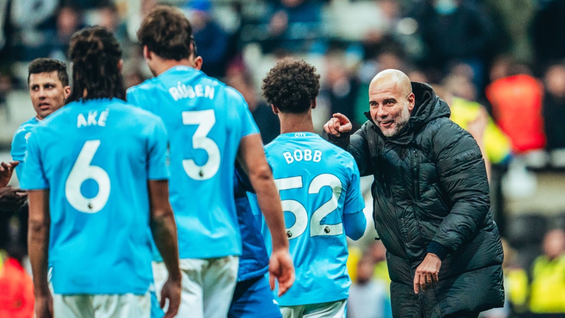 Guardiola hails Bobb's senior impact