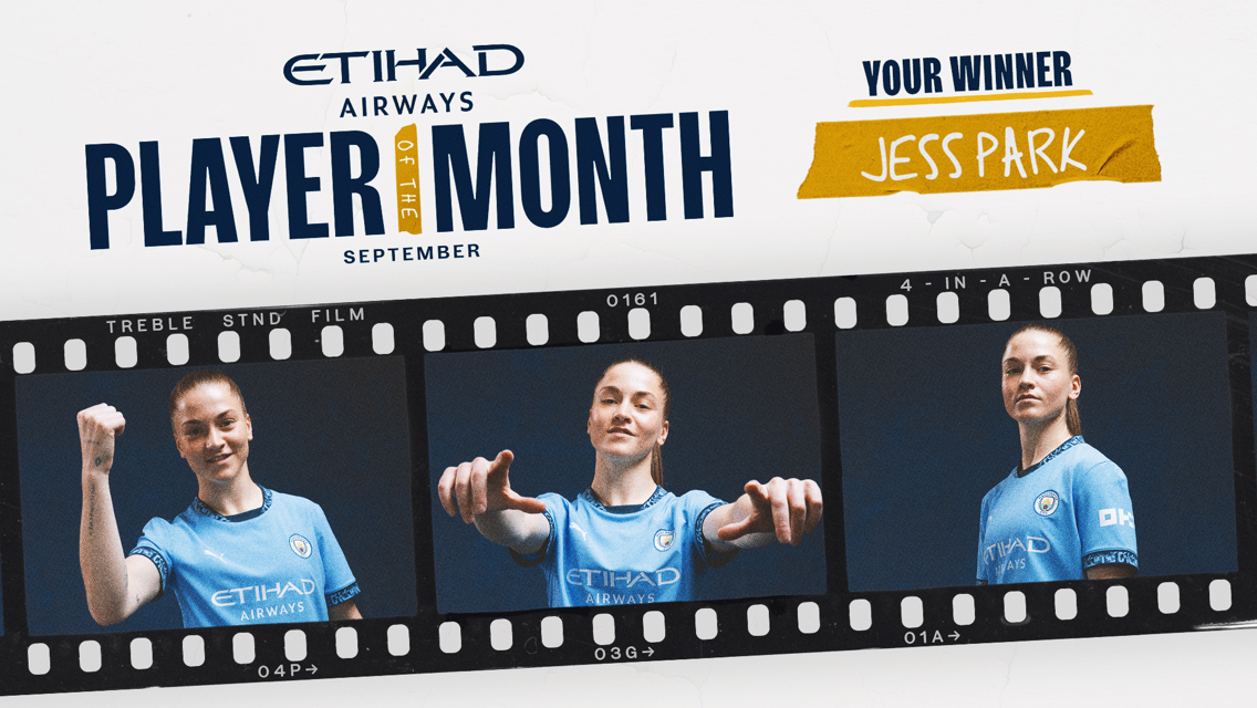 Park named September's Etihad Player of the Month