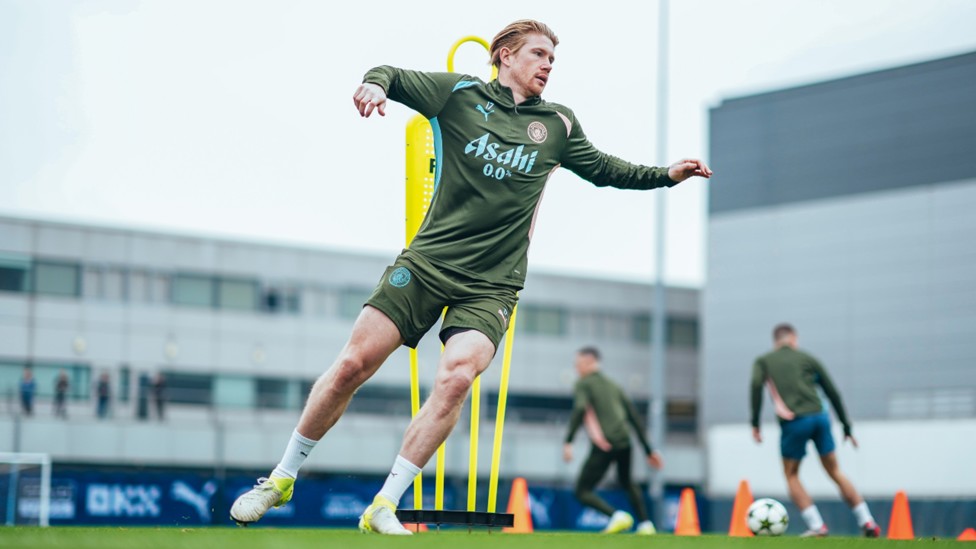 SPECIAL K: Kevin De Bruyne rises to the challenge.