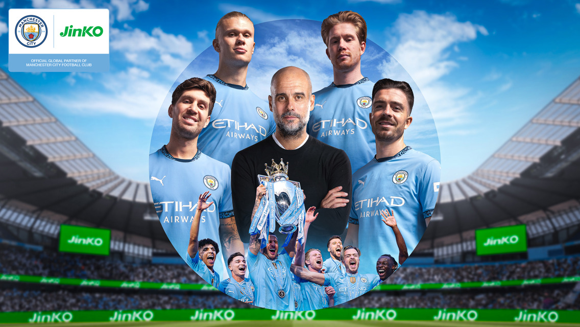 Manchester City announces multi-year global partnership with JinkoSolar