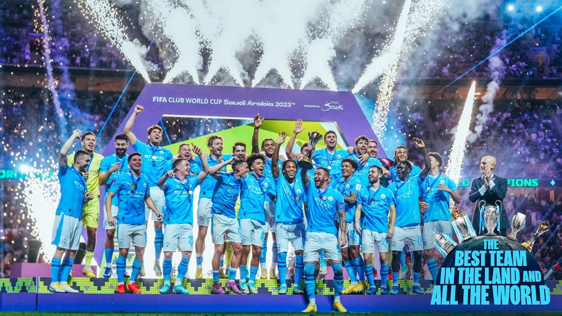 WATCH: Club World Cup trophy lift!