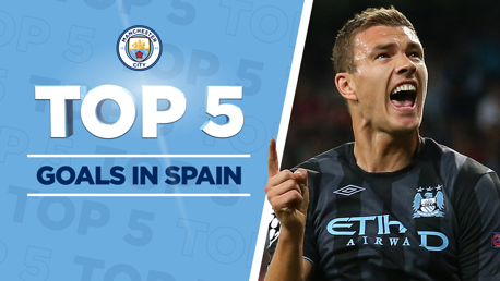 Watch: City's top five goals in Spain