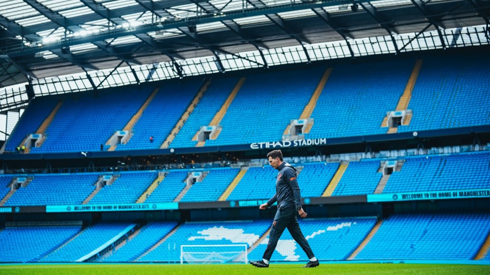 THE STAGE IS SET : Saturday's showdown at the Etihad is almost upon us!