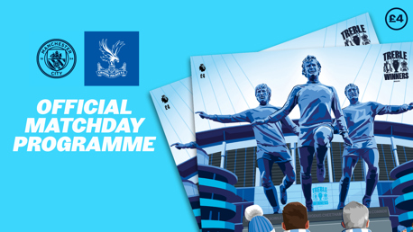 City v Palace matchday programme: New statue front and centre for latest edition