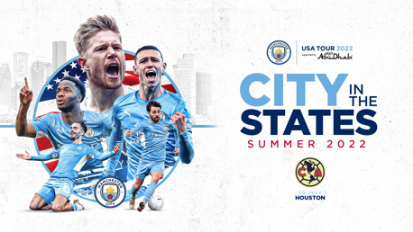 City return to USA for 2022/23 pre-season trip 