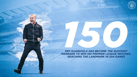 The stats behind Pep's latest Premier League milestone