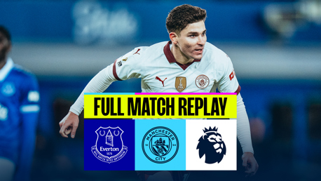 Full-match replay: Everton v City