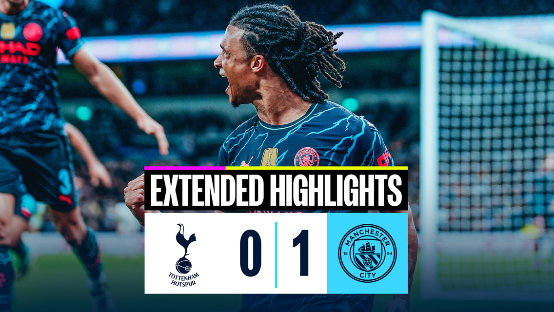 Spurs 0-1 City: Extended highlights