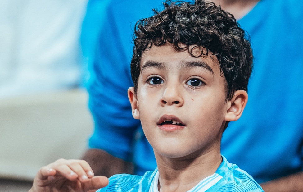 JUNIOR BLUE : Saudi youngsters loving City