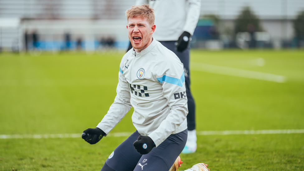 Referee! A not so happy KDB pleads for VAR