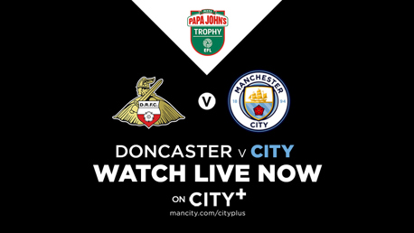 Watch Doncaster v City EDS live on CITY+