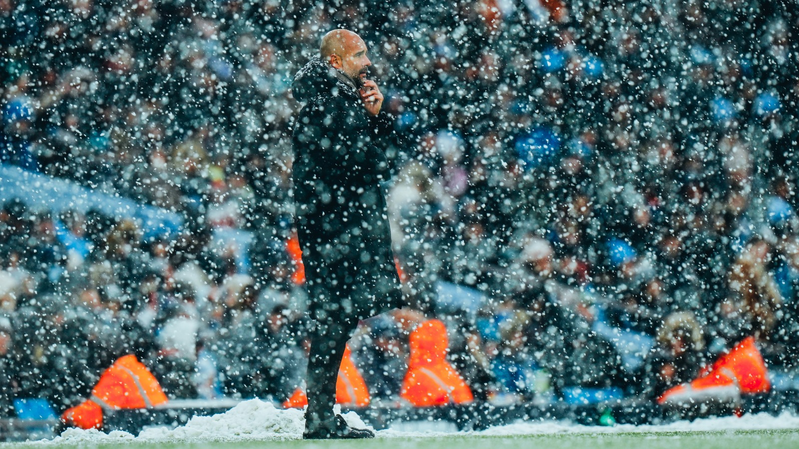  Guardiola: City's ground staff were the men of the match