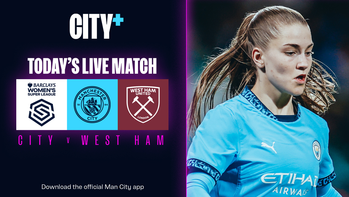 TODAY: City v West Ham - WSL