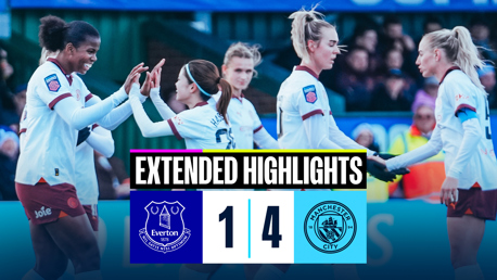 Extended highlights: Everton 1-4 City 