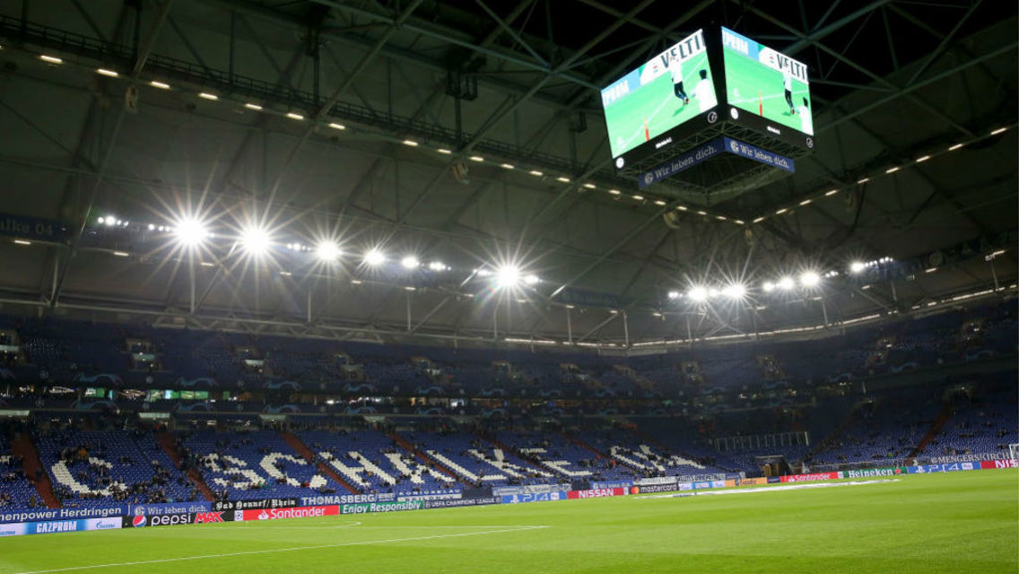 EURO DATE: The Veltins Arena will play host to City's Champions League last 16 first leg tie next month