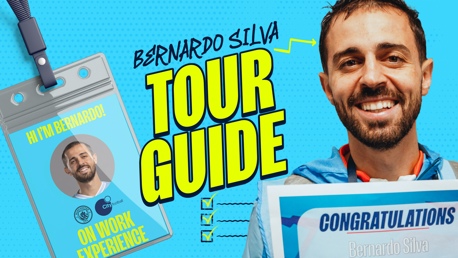 Bernardo Silva's tour guide work experience 