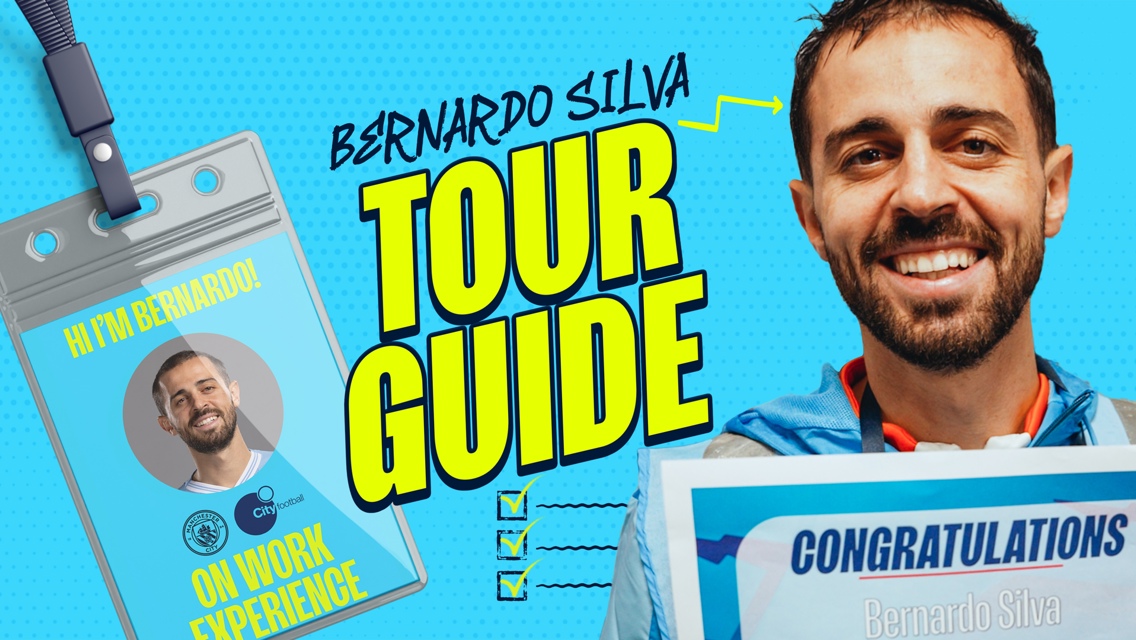 Bernardo Silva's tour guide work experience 