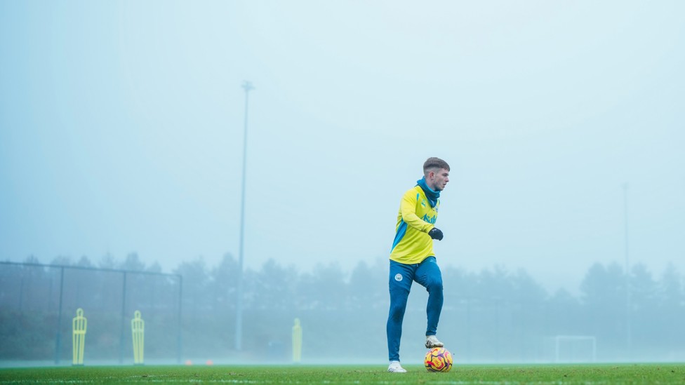 MACCA : James McAtee on the ball. 