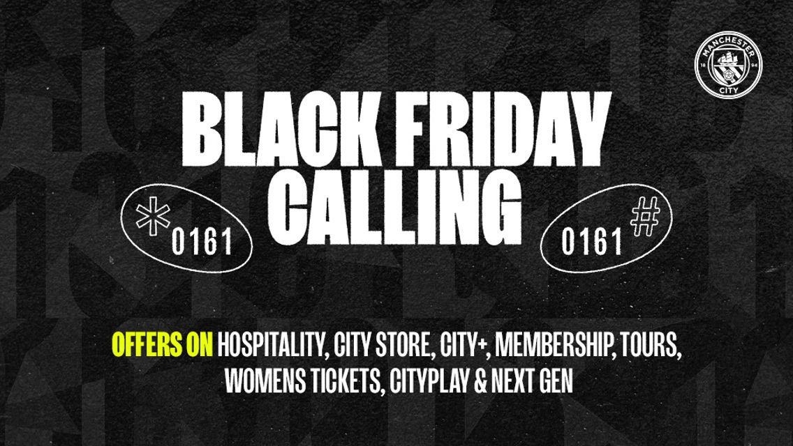 Black Friday is calling, shop our City products now! 