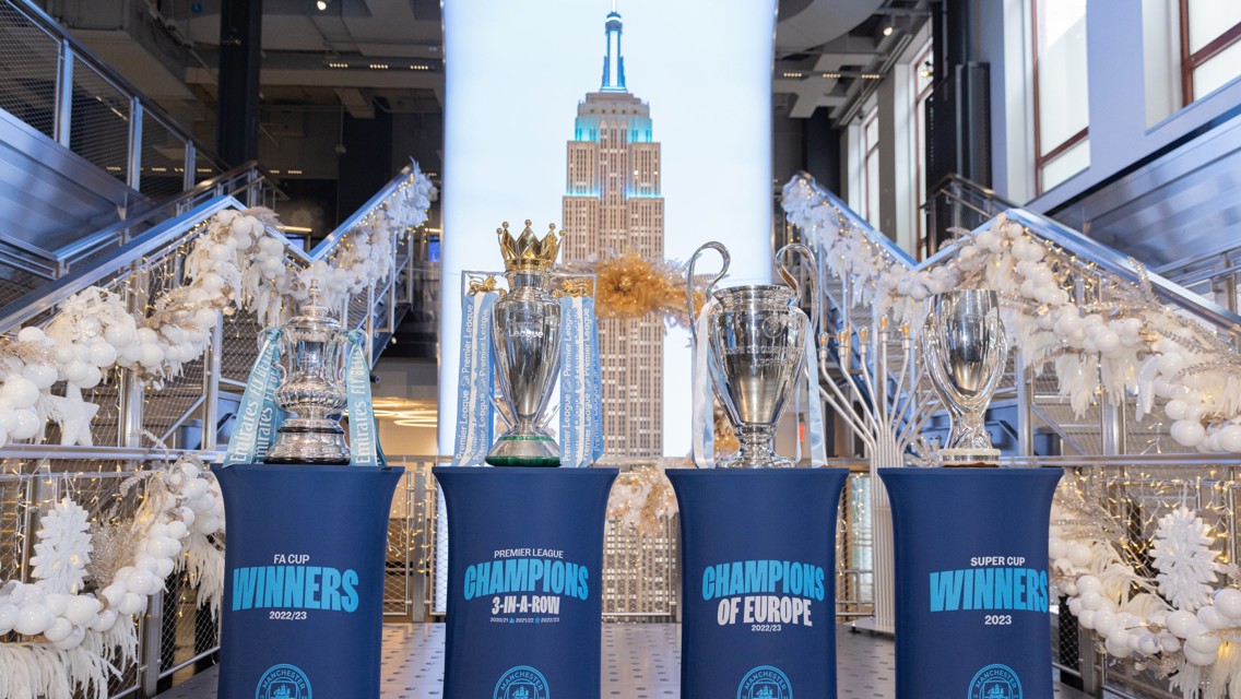 Treble Trophy Tour visits the USA 