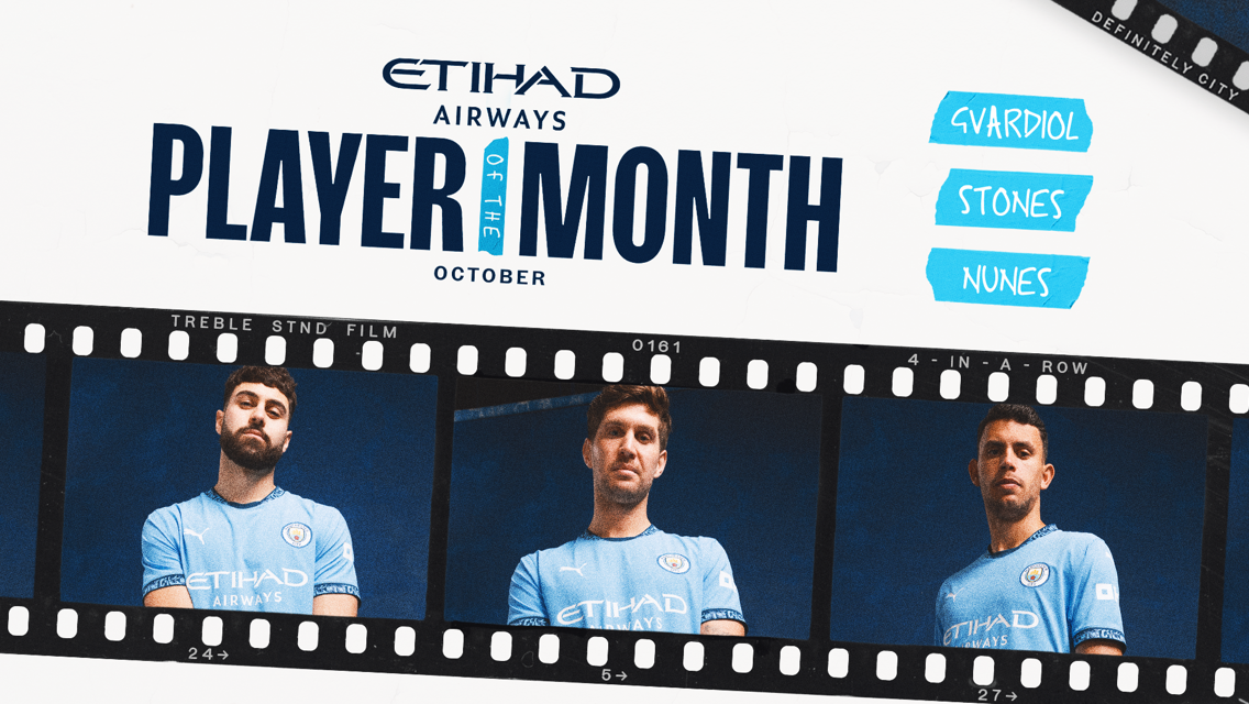 Etihad Player of the Month: October nominees