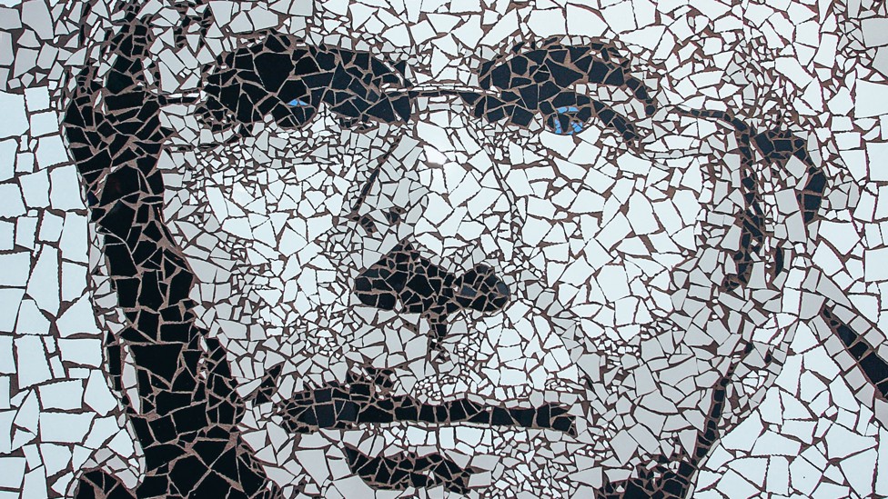 MOSAIC MAN: A fitting tribute to a huge figure in the game.