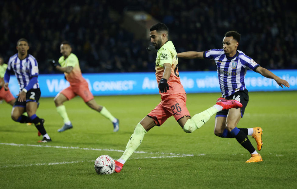 MAGIC MAHREZ: The winger looks to create with his left foot. 