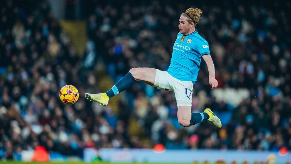 ATHLETE : De Bruyne has always given his all