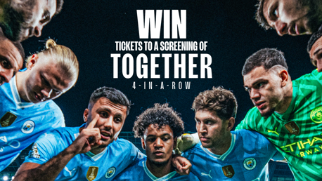 Win tickets to our exclusive screening of Together: 4-In-A-Row Documentary