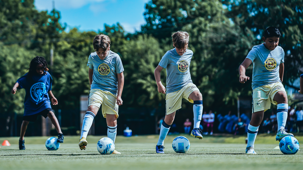 City and Club America deliver joint community football festival