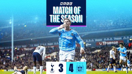 Match of the Season: Spurs 3-4 City 2004