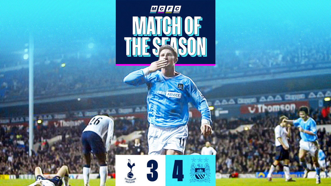 Match of the Season: Spurs 3-4 City 2004