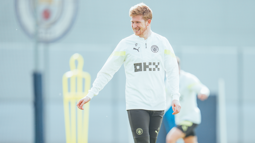 KING KEV : De Bruyne is all smiles