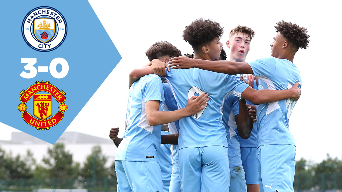 Full-match replay: City U18s 3-0 Manchester United