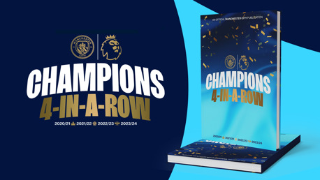 ‘Champions Four-in-a-Row’ special commemorative book out now