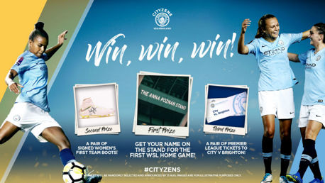 COMPETITION: Our new prize draw for City women's team seasoncard holders.