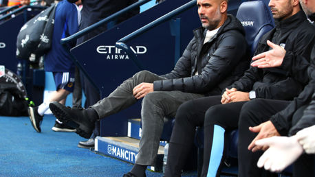 Win Pep's Signed Dugout Seat from Etihad Stadium!