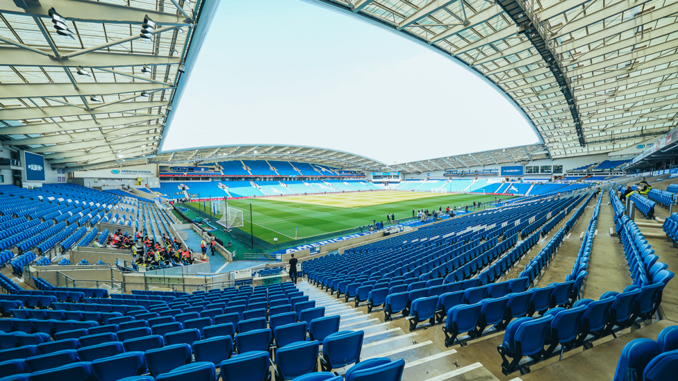 AWAY AT THE AMEX : Awaiting the Champions...