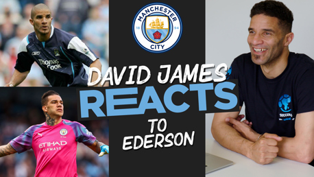 David James reacts to Ederson's City highlights