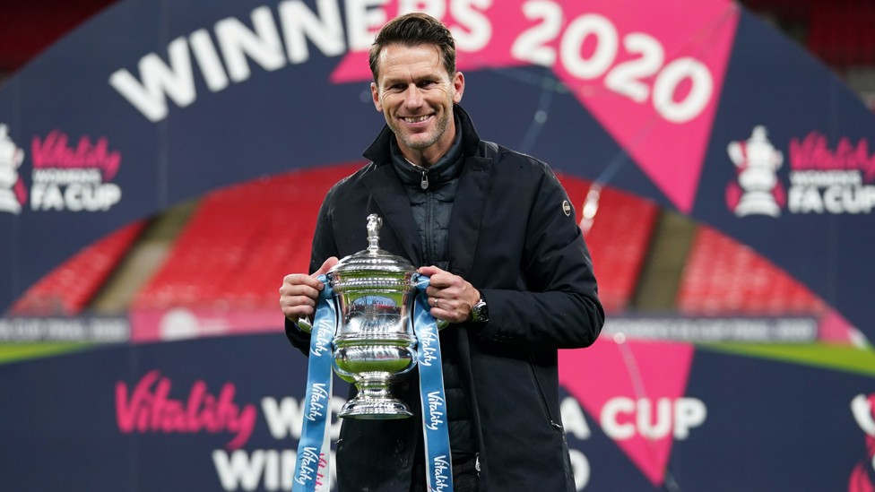 FA CUP : A first trophy as Women’s Head Coach would follow in November 2020