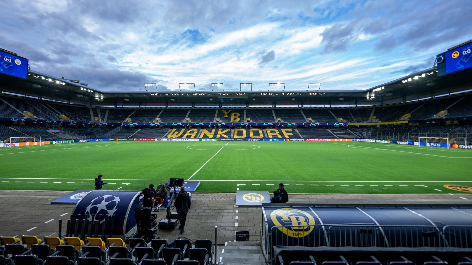 Seven City changes for trip to play BSC Young Boys