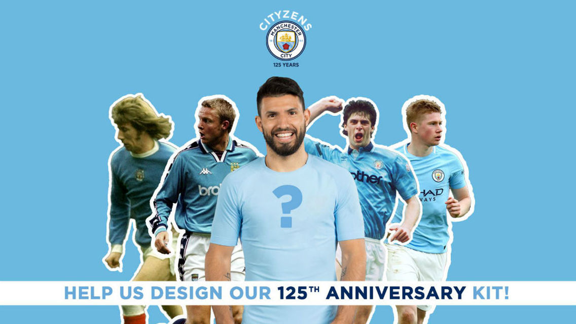 CITY: Fans can help design the 125th anniversary kit