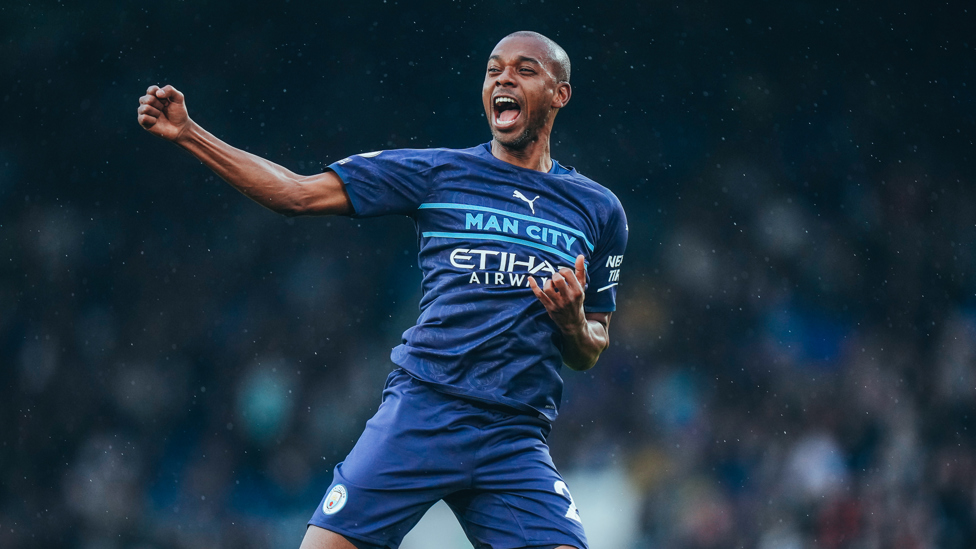 FERNANDINHO : A great strike from the Brazilian in added time! Cherry on top of the cake. 