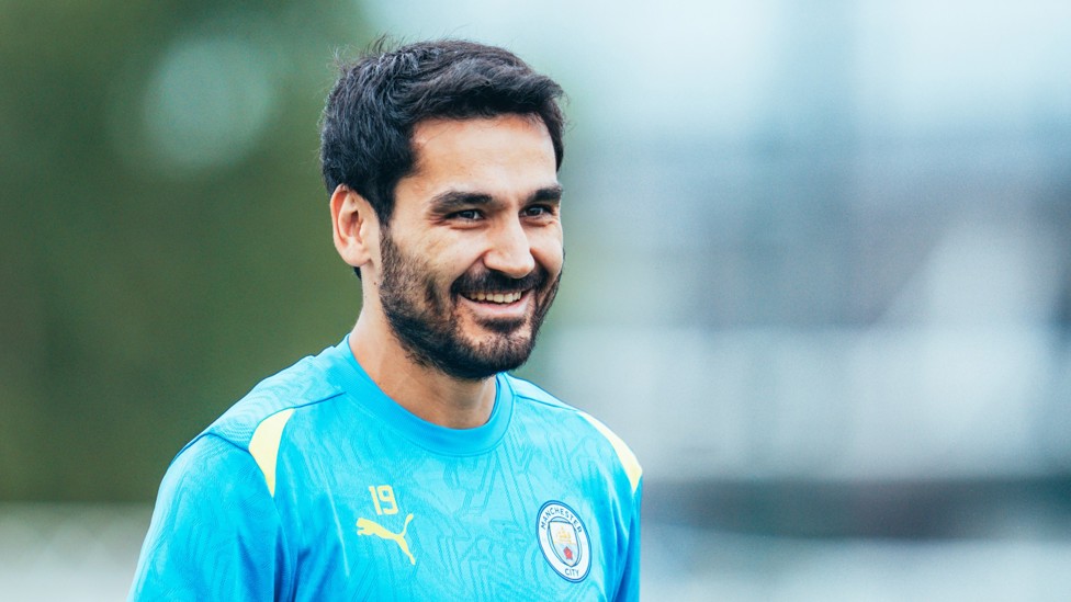 MIDFIELD METRONOME : Ilkay Gundogan in high spirits