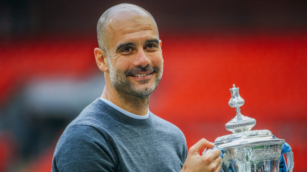 UP FOR THE CUP : A first FA Cup under the boss arrives soon after following victory over Watford at Wembley.  