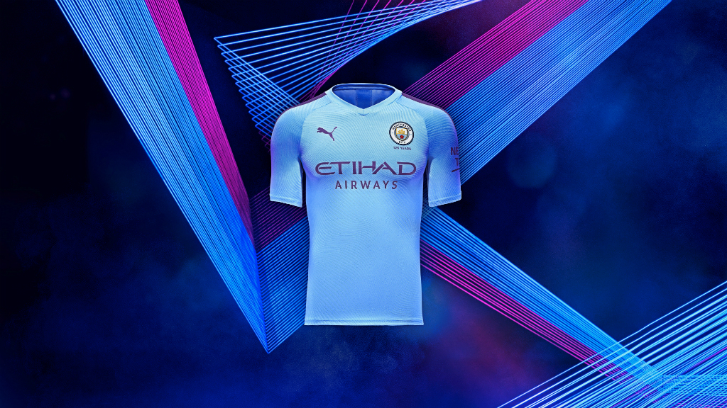 Man city store 2019 home kit