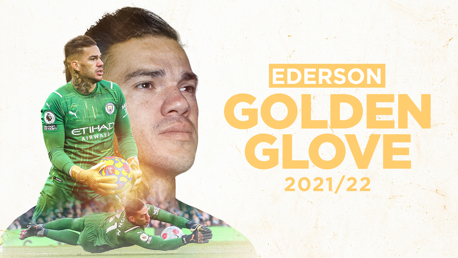 Ederson wins third successive Golden Glove award