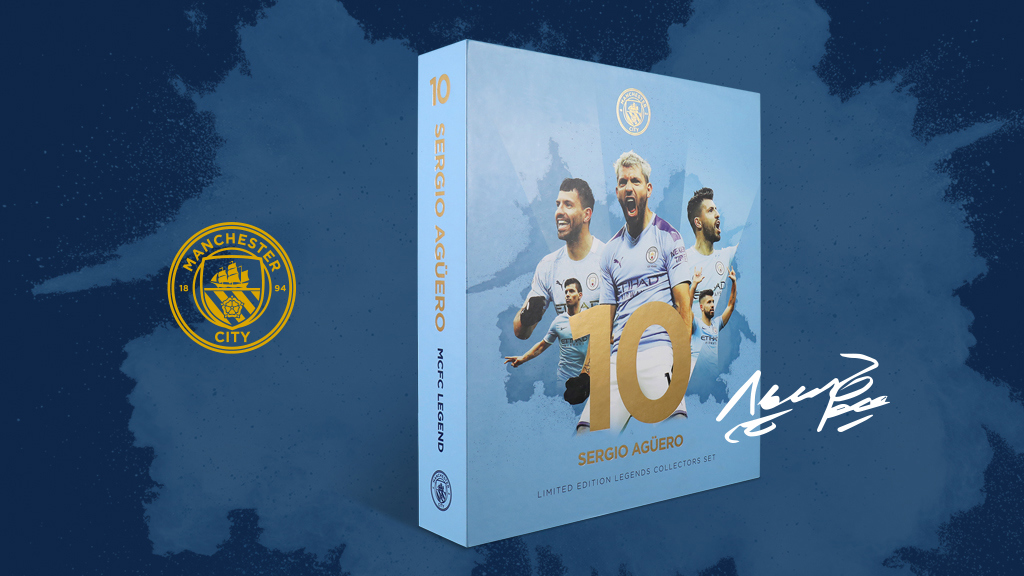  Celebrate a City legend with the Sergio Aguero Collectors Edition